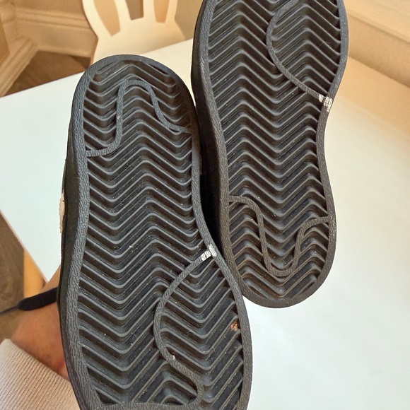 Adidas Kids Black and White Sneakers - Picture 4 of 7